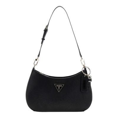 Guess - Noelle II Top Zip Shoulder Bag - Zwart