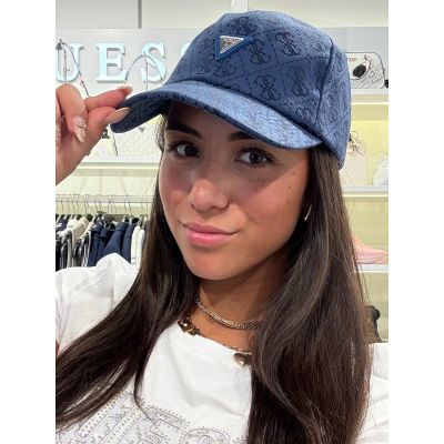 Guess Active - Logo Baseball Cap - Blauw