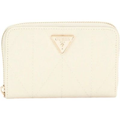 Guess - Aldina Slg Medium Zip Around - Wit