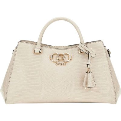 Guess - Salinge Luxury Satchel - Beige
