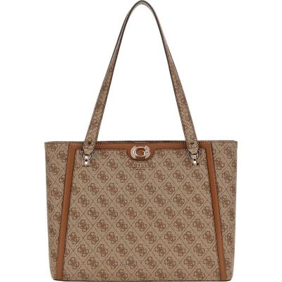 Guess - Orlina Logo Noel Tote - Bruin