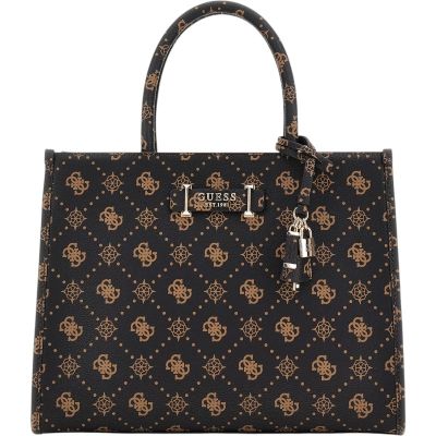 Guess - Silia 2 Comp Tote - Bruin