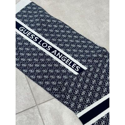 Guess - Sevyn 4G Logo Scarf Swtr - Blauw