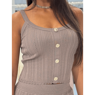 Guess - SL Carmen Tank Top SWTR - Beige