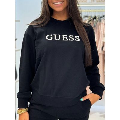 Guess - Sofia Round Neck - Zwart