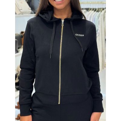 Guess - Sofia Zipper Sweatshirt - Zwart