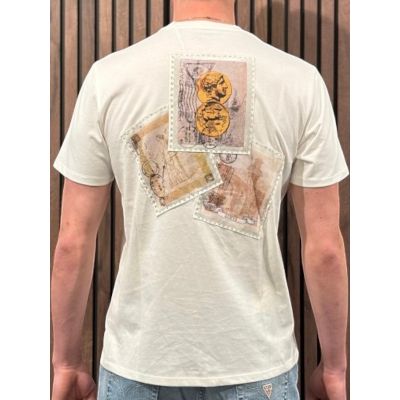 Guess - Ss Bsc Vacation Tee - Wit