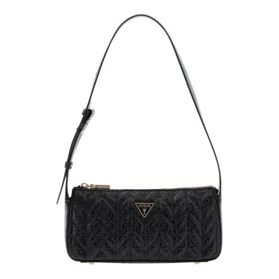 Guess - Stacey Mini Shoulder Bag - Zwart
