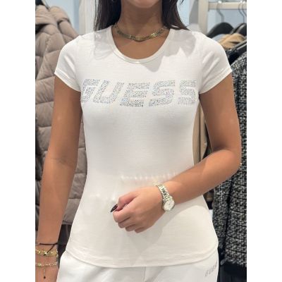 Guess Active - Peony Boxy Tee - Beige