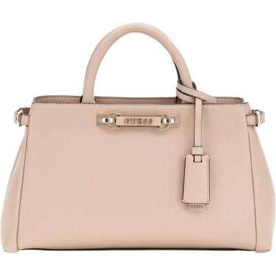 Guess - Lefia Luxury Satchel - Beige