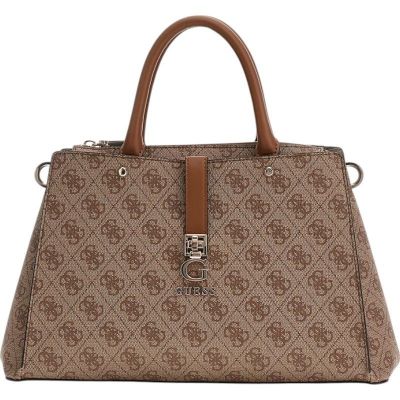 Guess - Zamira Luxury Satchel - Bruin