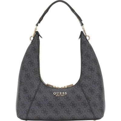 Guess - Calista Top Zip Shoulder Bag - Zwart