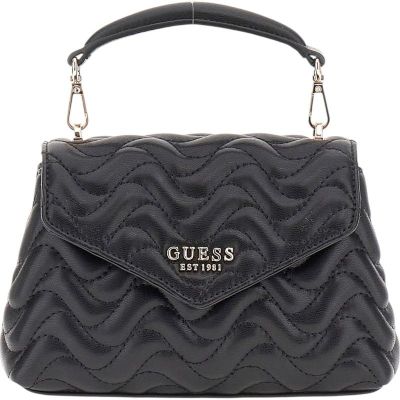 Guess - Melisandra Mini Tp Hndle Flap - Zwart