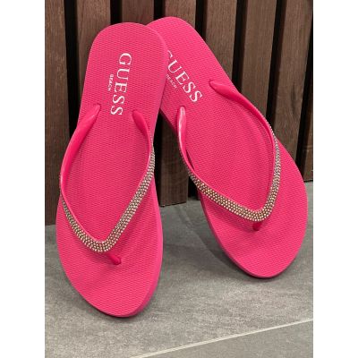 Guess - Flip Flop Rhinestone - Roze