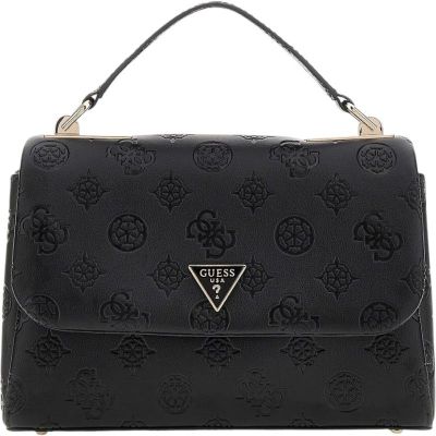 Guess - Tisha Top Handle Flap - Zwart