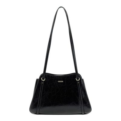 Guess - Xena Shoulder Satchel - Zwart