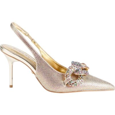 Kurt Geiger - Crystal Chain Slingback - Goud