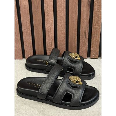 Kurt Geiger - Eagle Cut Out Sandal - Zwart