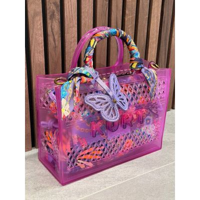Kurt Geiger - Jelly Sm Tote Bag - Paars
