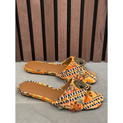 Kurt Geiger - Kensington Flat Sandal - Oranje