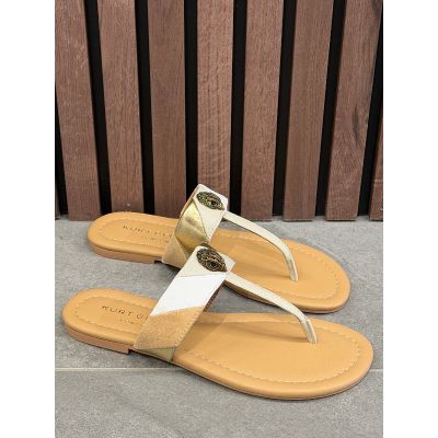 Kurt Geiger - Kensington T-Bar Sandal - Beige