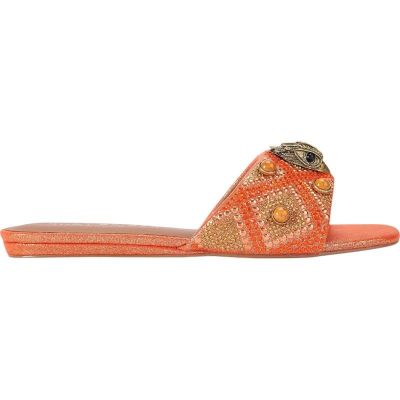 Kurt Geiger - Kensington Flat Jewel - Oranje