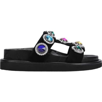 Kurt Geiger - Orson Crystal Sandal - Zwart