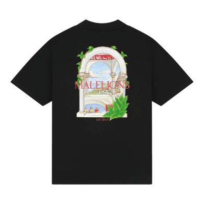 Malelions - Men Roman T-shirt - Zwart