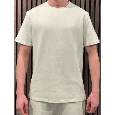 Malelions - Signature Waffle T-shirt - Beige