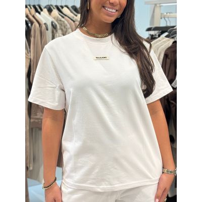 Malelions - Woman Patch Logo T-shirt - Roze