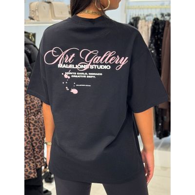 Malelions - Women Collectors Oversized T-Shirt - Zwart