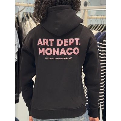 Malelions - Women Rhinestone Hoodie - Zwart
