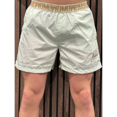 Malelions - Men Venetian Swim Shorts - Blauw