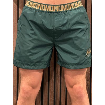 Malelions - Men Venetian Swim Shorts - Blauw