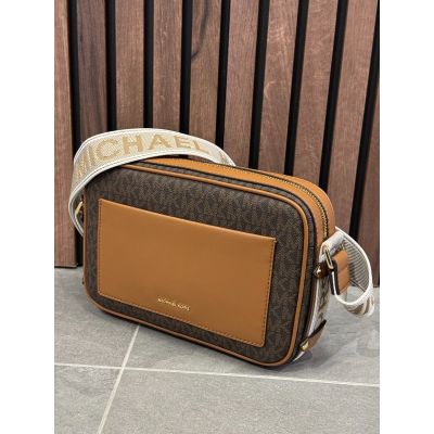 Michael Kors - Lg Ew Pckt Xbody - Bruin