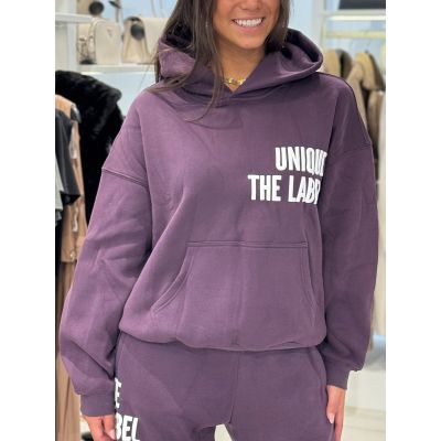 Unique The Label - Elyana Hoodie - Deep Berry