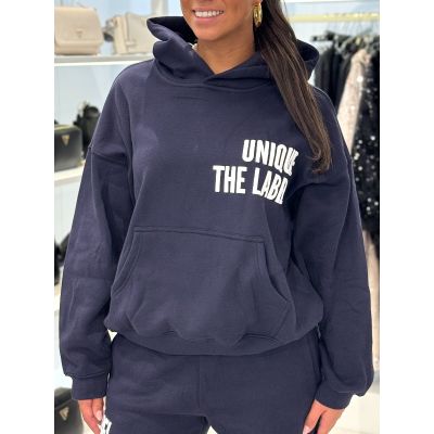 Unique The Label - Elyana Hoodie - Deep Dark Navy