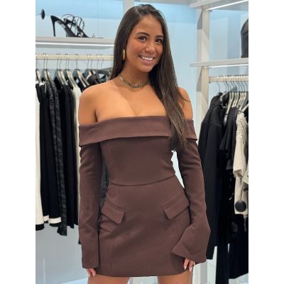 Unique The Label - Emily Dress - Chocolate