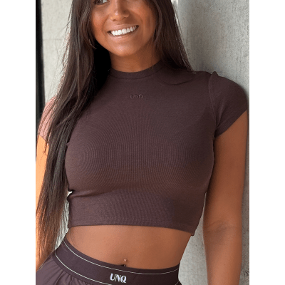 Unique The Label - Gill Crop Tee - Bruin