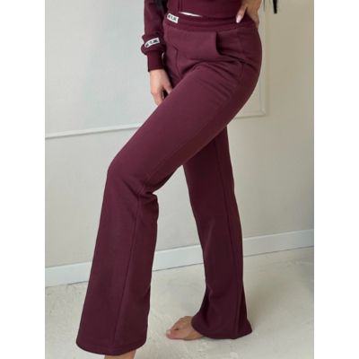 Unique The Label - Molly Pants Tracksuit Pants - Rood