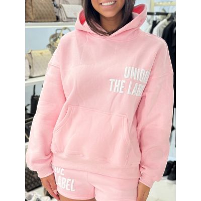 Unique The Label - Elyana Hoodie - Roze