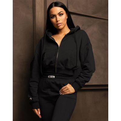 Unique The Label - Molly Vest Tracksuit Vest - Zwart