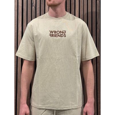 Wrong Friends - Santiago T-shirt - Beige