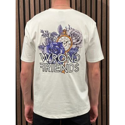 Wrong Friends - Barletta T-shirt - Wit