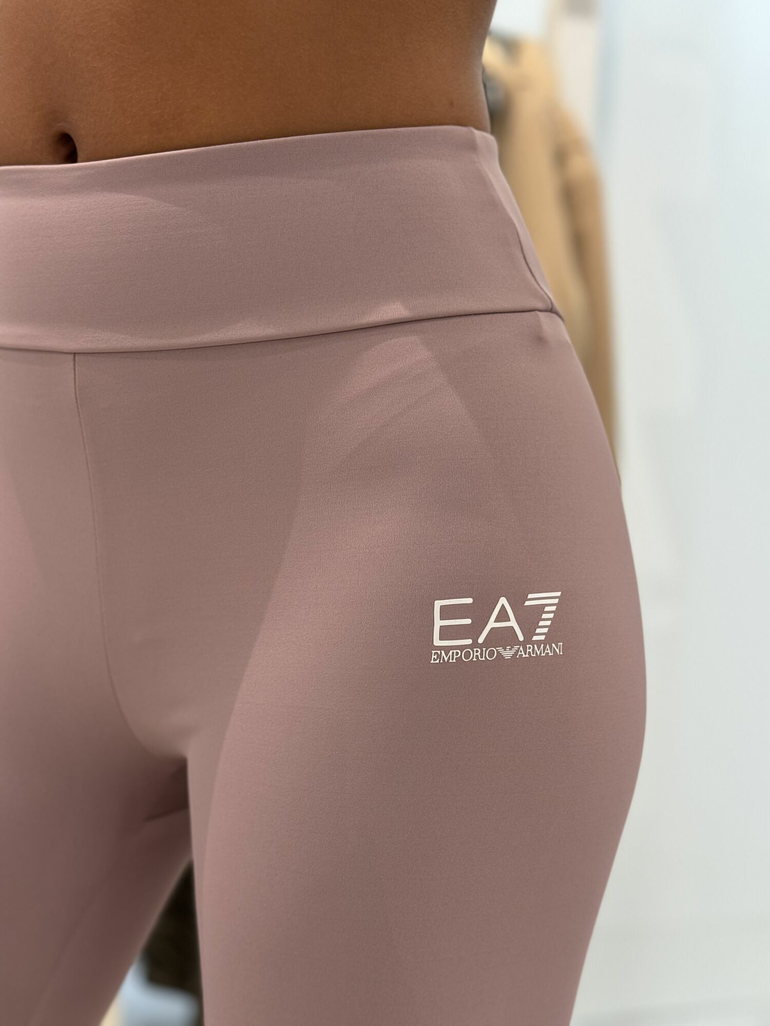 Armani EA7 - Leggings - Roze