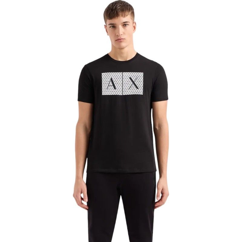 Armani Exchange - Man Jersey T-shirt - Zwart