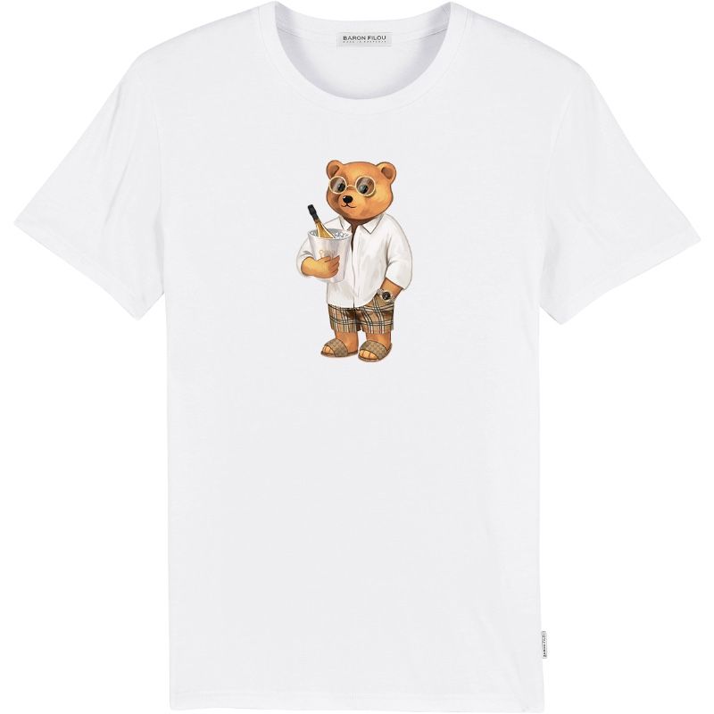 Baron Filou - T-shirt Filou - Wit