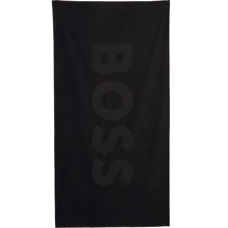 Boss - Beach Towel Solid - Zwart