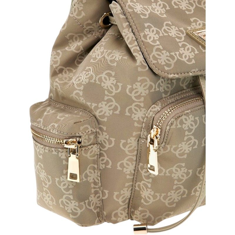 Guess Active - 4G Logo Backpack - Beige