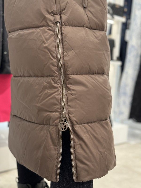 Guess - Carolyn Long Real Down Jkt - Bruin